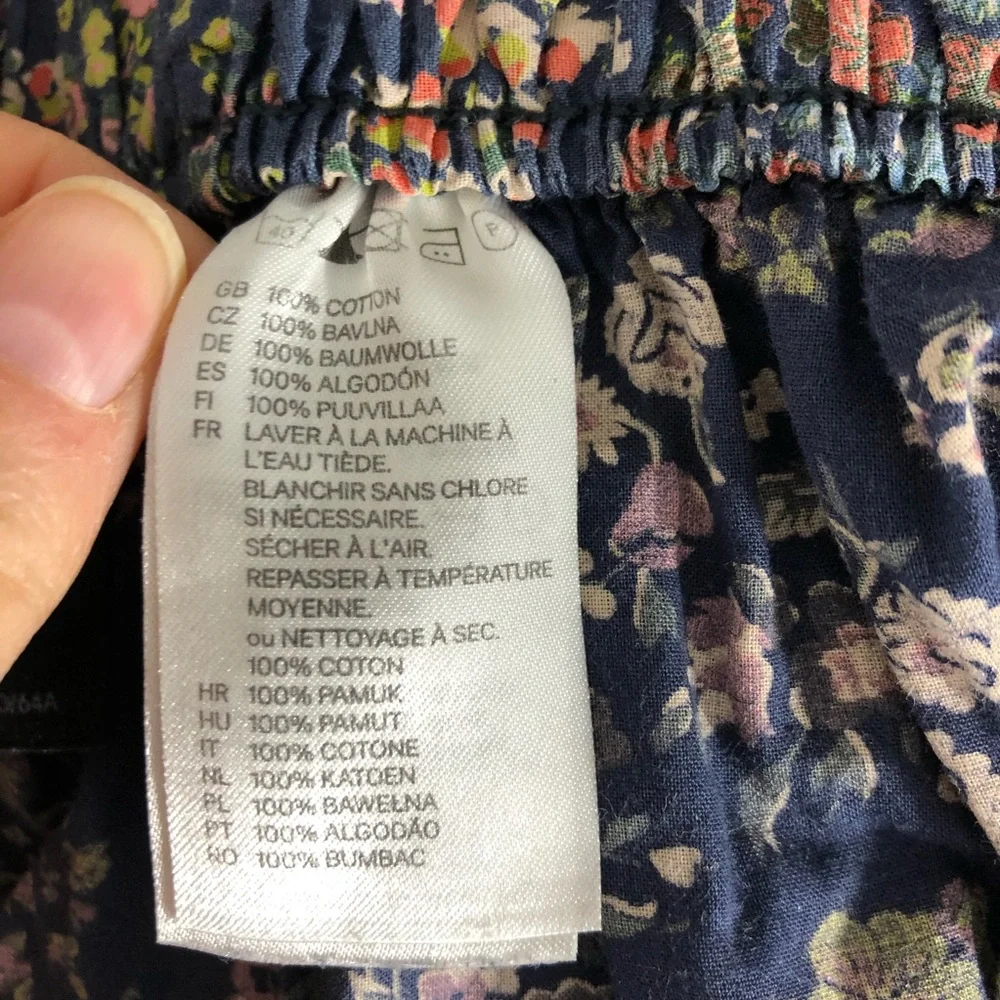 H&M floral skirt